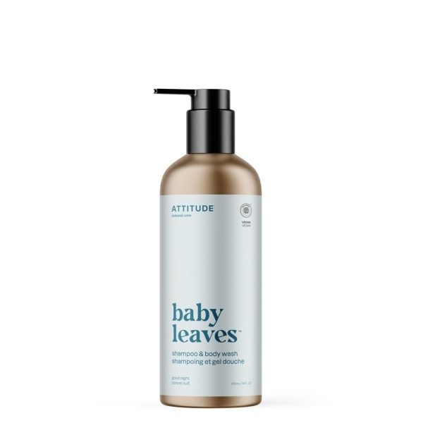 Attitude Baby Leaves Shampoo & Body Wash Almond Milk 473ml